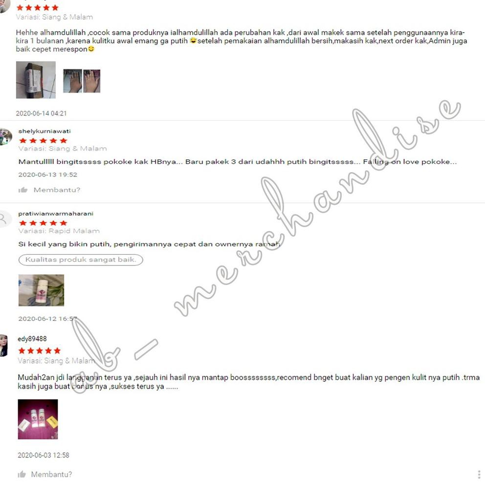 (SP BY 16F8A_) HB SUPER RAPID FORTE | HBL Rapid Forte | HB DOSTING | HB WHITENING |  HBL siang malam