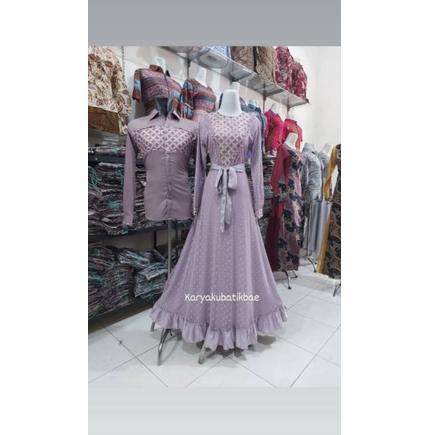 KRG.27Jn22ᵂ– Baju Batik CouplePakaian Wanita Baju Kondangan Baju Pesta Karyaku Batik Bae