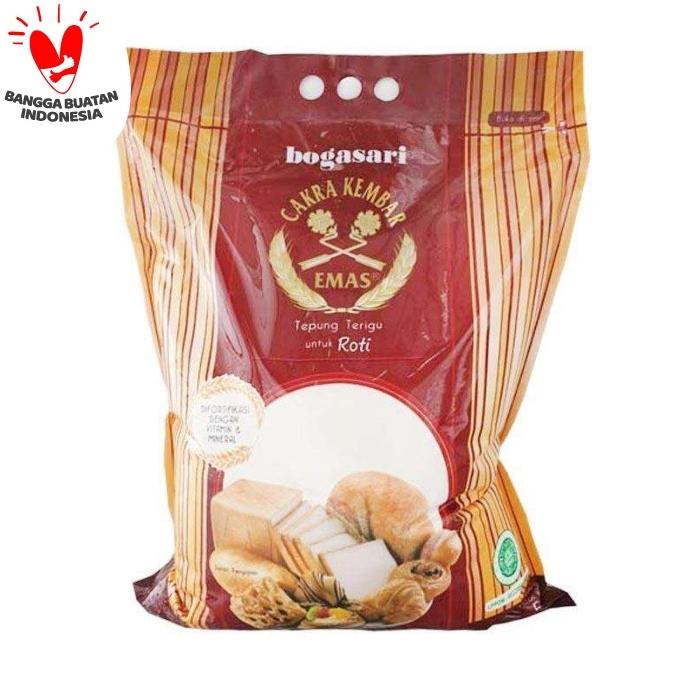 

PROMO TEPUNG CAKRA KEMBAR EMAS ROTI 5kg Cakra mas roti