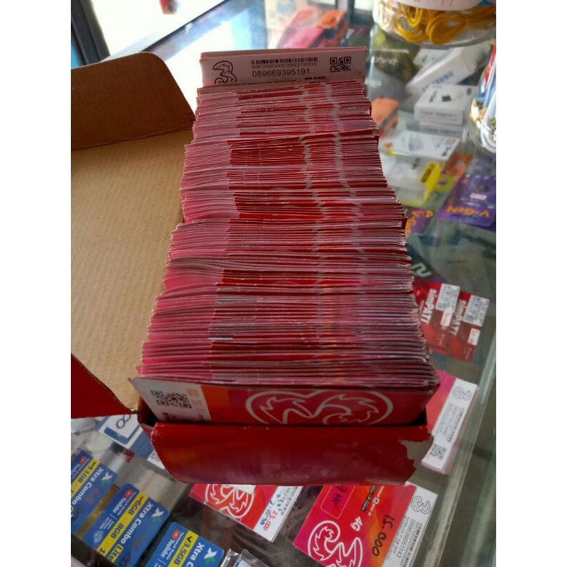 Nomor Cantik Tri seri Abab Aabb Pasangan