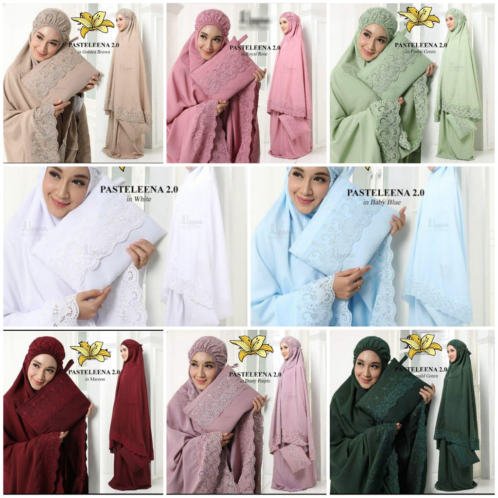 Mukena Wanita Mugenah Terbaru 2026 Telekung Traveling Bahan Adem Cewek Dewasa Perempuan Premium Muke