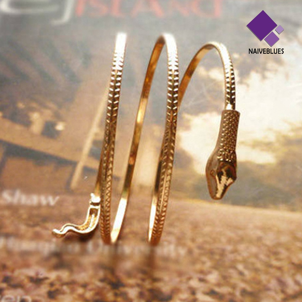 Gelang Bangle Model Ular Spiral Untuk Wanita