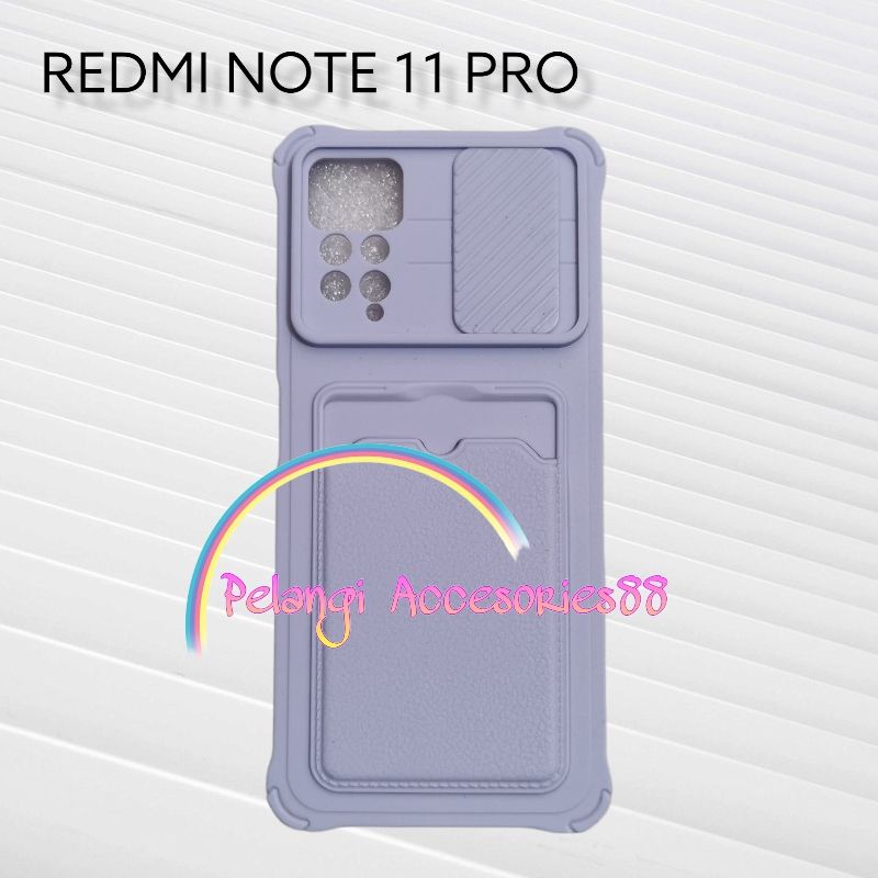 CASE REDMI NOTE 11 PRO SOFTCASE SLEDING WARNA WARNI