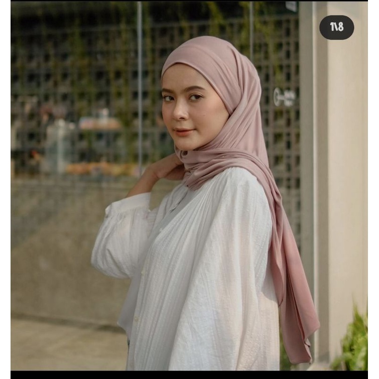 pashquare instant (cheesnut) by zhafa official ( Preloved like new)