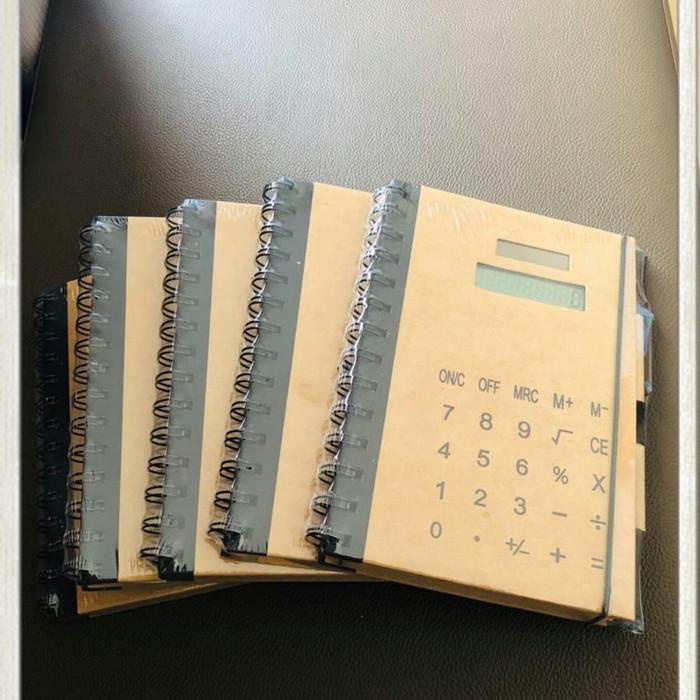 

Notebook 3in1 - Kalkulator,sticky note,pen. Buku kerja / Agenda kerja.