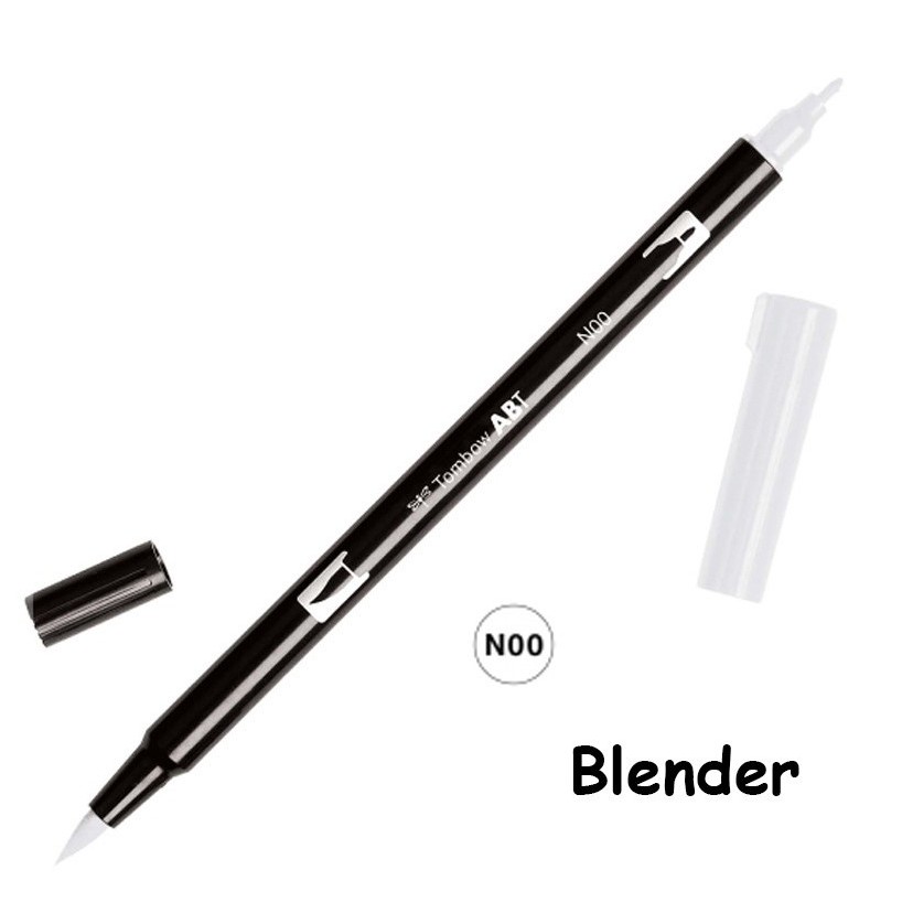 SPIDOL BRUSH PEN BLENDER TOMBOW ABT DUAL PEN NON COLOUR KUAS PENCAMPUR WARNA KALIGRAFI BUJO