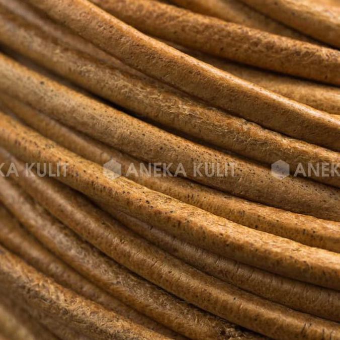 

Tali Kulit Bulat Natural 5mm TERPERCAYA