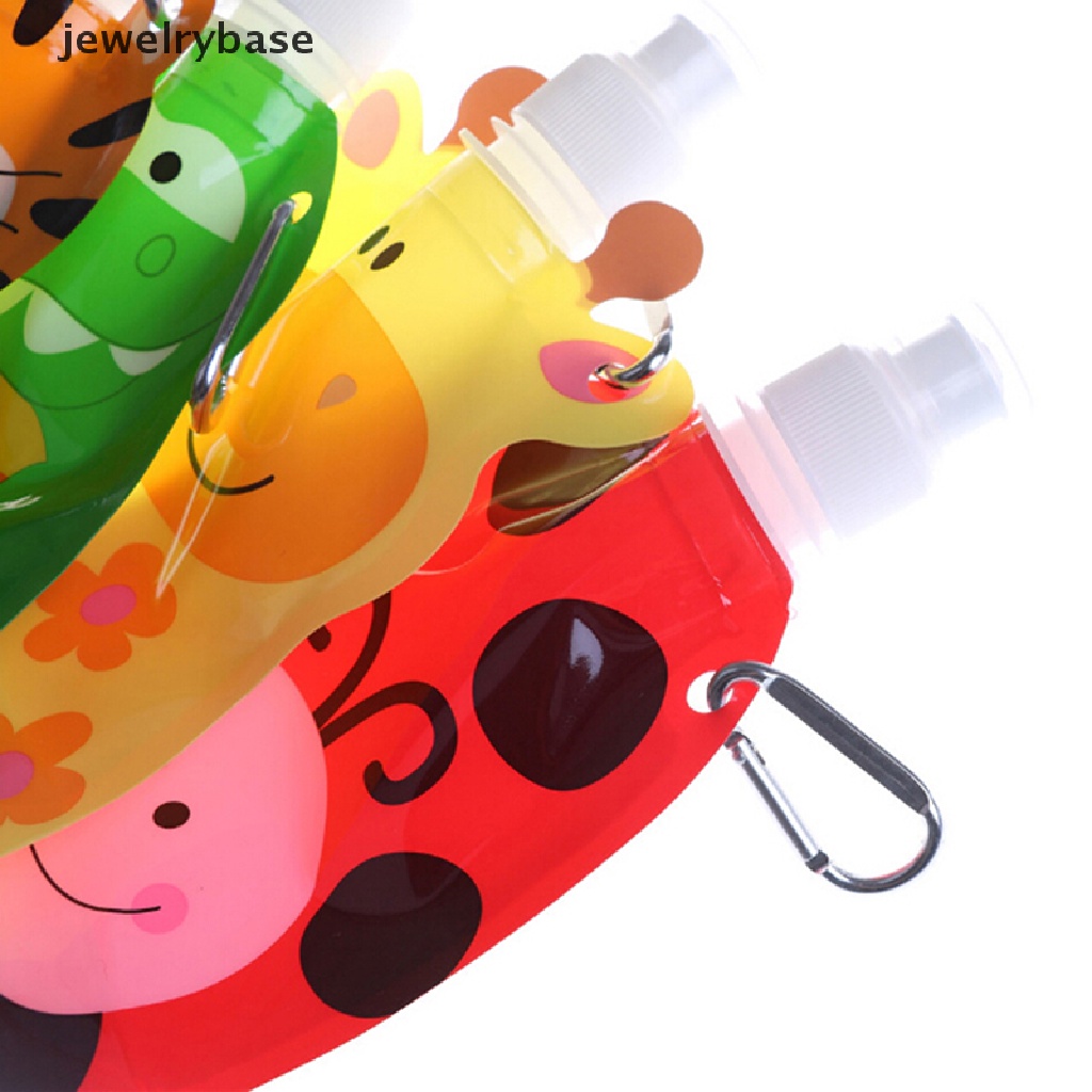 Botol Minum Lipat Motif Kartun Ukuran 360ml Untuk Anak-Anak