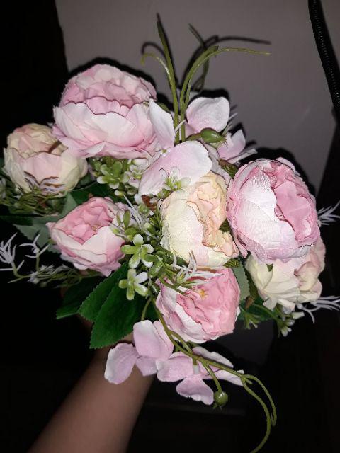 Bunga Peoni Rustic Mini /  Small Rustic Peony Bunch (b20004)