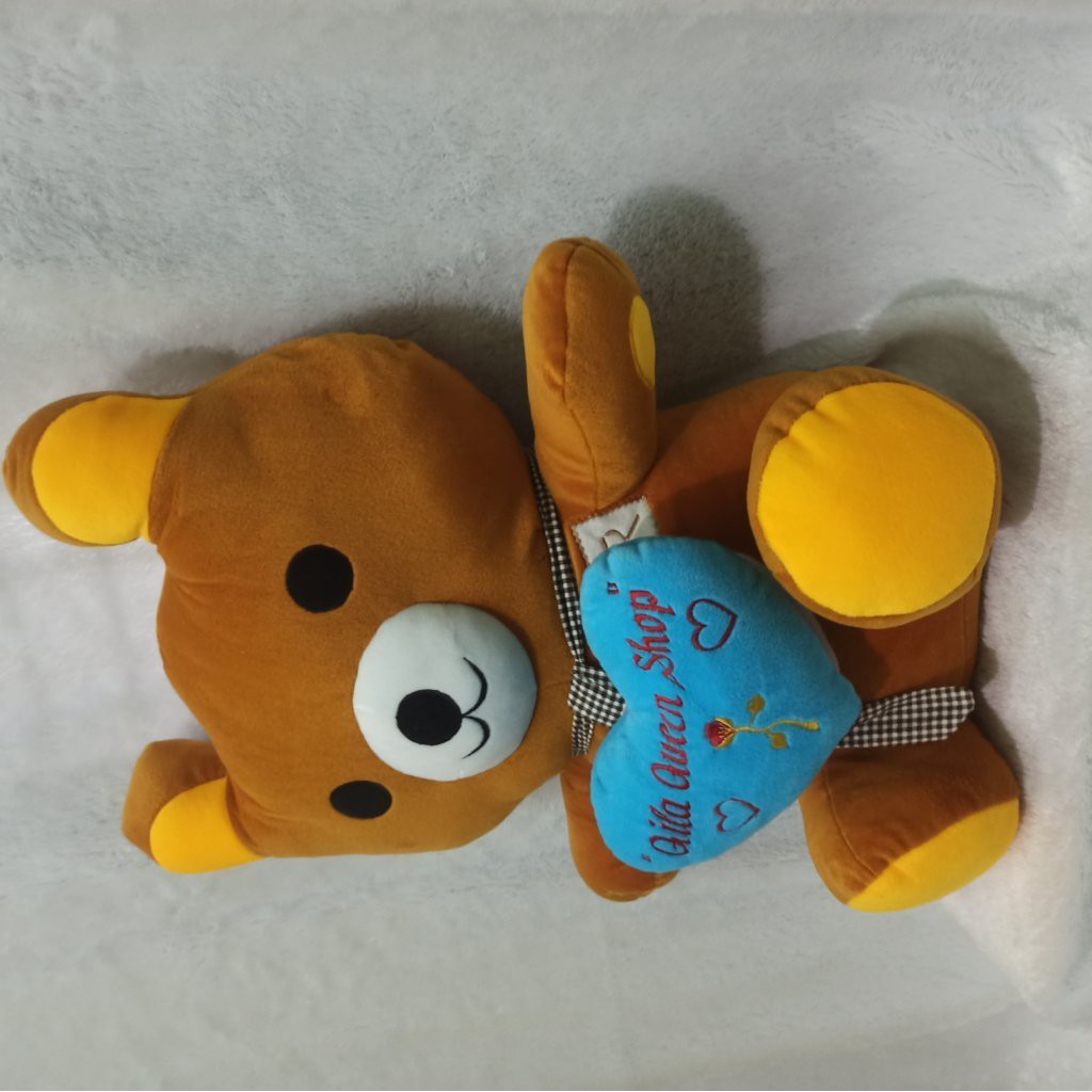 BONEKA RILAKUMA JUMBO GRATIS UKIR NAMA ATAU CETAK PHOTO