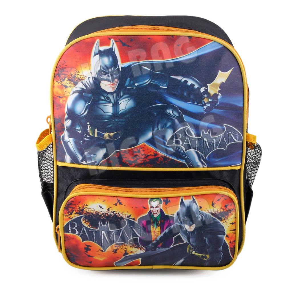 PTS - Ransel Sekolah Anak Cowo / Laki Laki Ransel Sekolah Anak Murah - BATMAN / TOBOT / SPIDERMAN STRAIGHT + FREE Botol