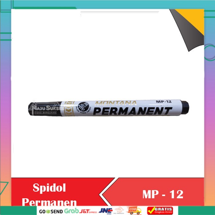 

Spidol Permanen Permanent Marker Montana Terbaru