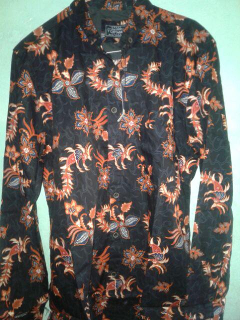 Super Big Sale Kemeja Hem Batik Pria M L Xl Original Loopstuff