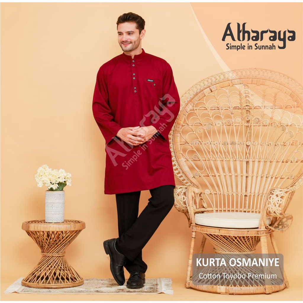 Baju Koko Kurta OSMANIYE Premium By Atharaya