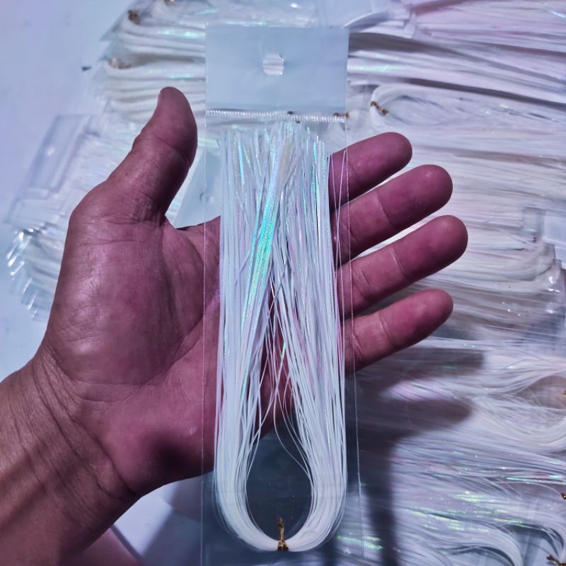 Top > BULU MUTIARA BERLIAN Benang kilat Assist hook,| Umpan Kilap | Umpan Kotrekan | Umpan Assist ho