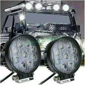 Lampu Tembak LED Sorot 27W Offroad BULAT 9 SMD