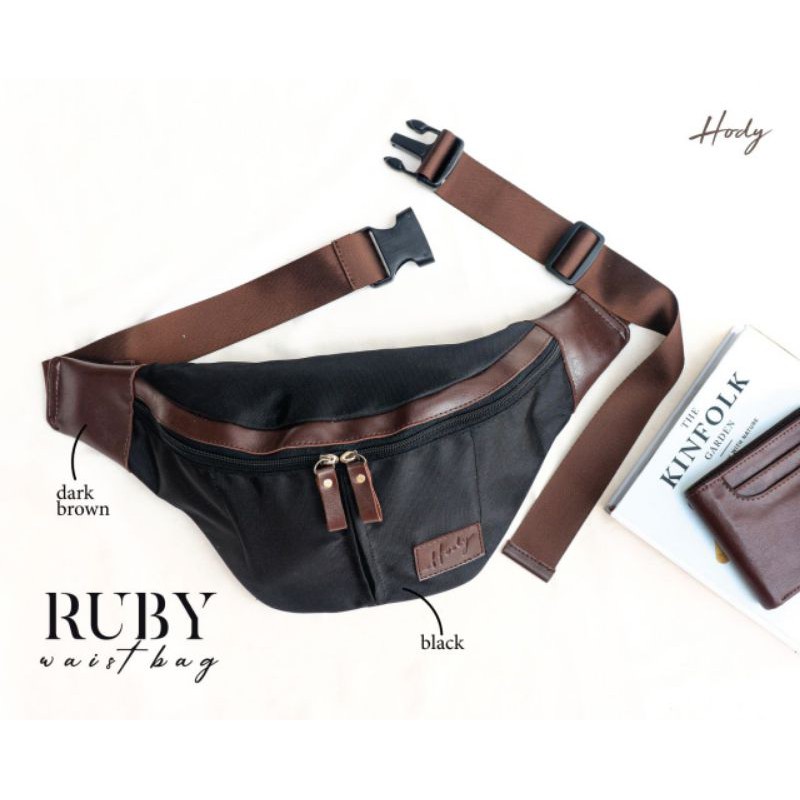 Ruby Waist Bag by Hody | Tas Pinggang cowok | Tas pinggang cewek