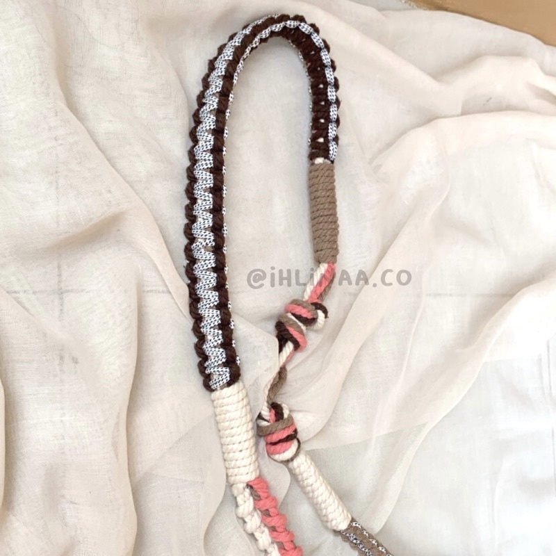 CHOCHO STRAP BAG MACRAME IHLINA // TALI TAS