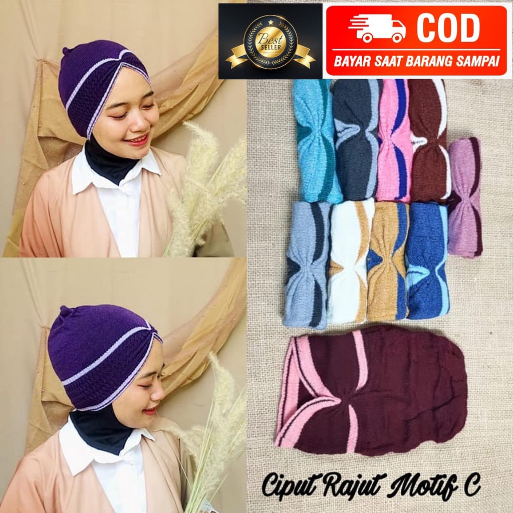CIPUT KERUDUNG - CIPUT MOTIF C - CIPUT NINJA - CIPUT RAJUT - CIPUT HIJAB - CIPUT TURKI - INNER HIJA