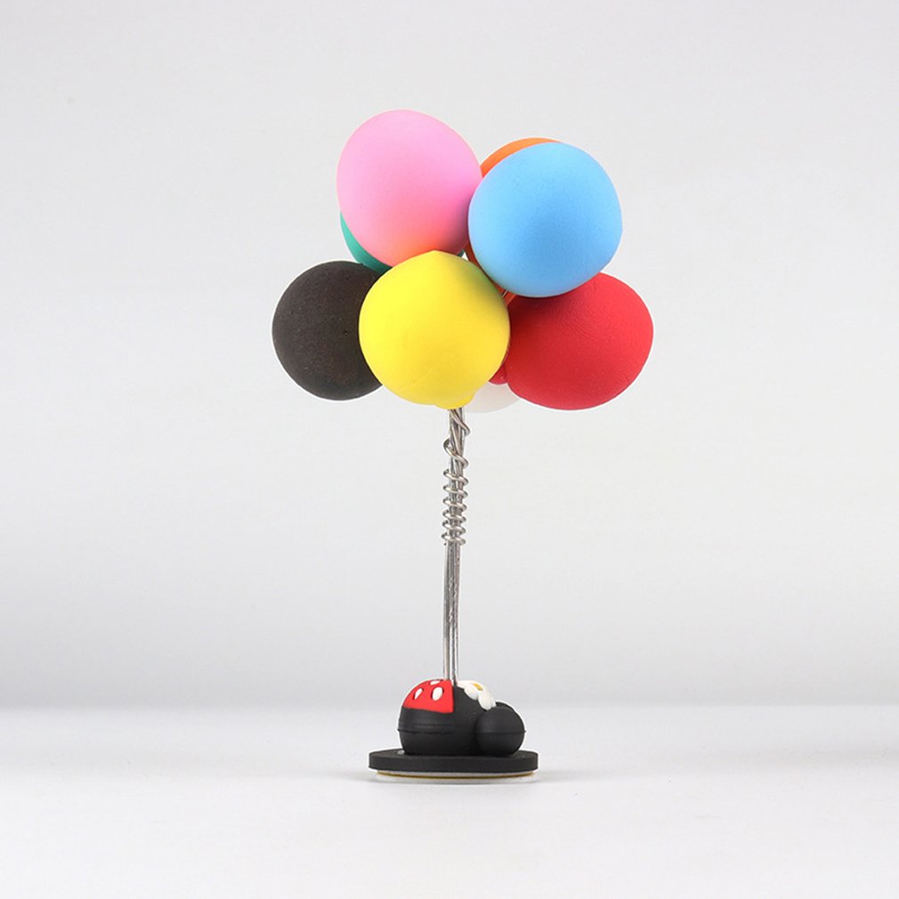 Ornamen Balon Mini Aneka Warna Untuk Dekorasi Dashboard Mobil