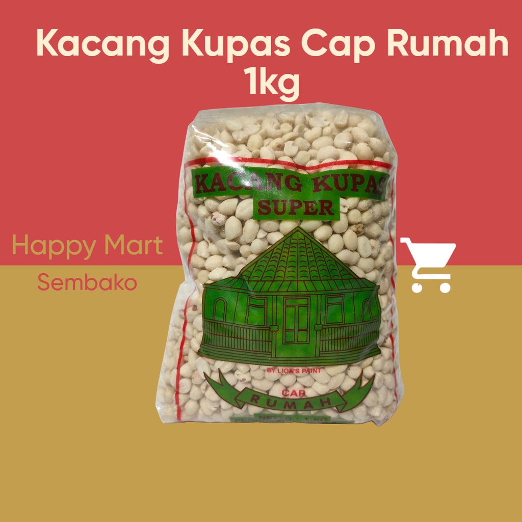 

KACANG KUPAS CAP RUMAH 1 KG