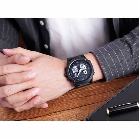 MLNSHP SKMEI Jam Tangan Analog Digital Modern Pria - 1514