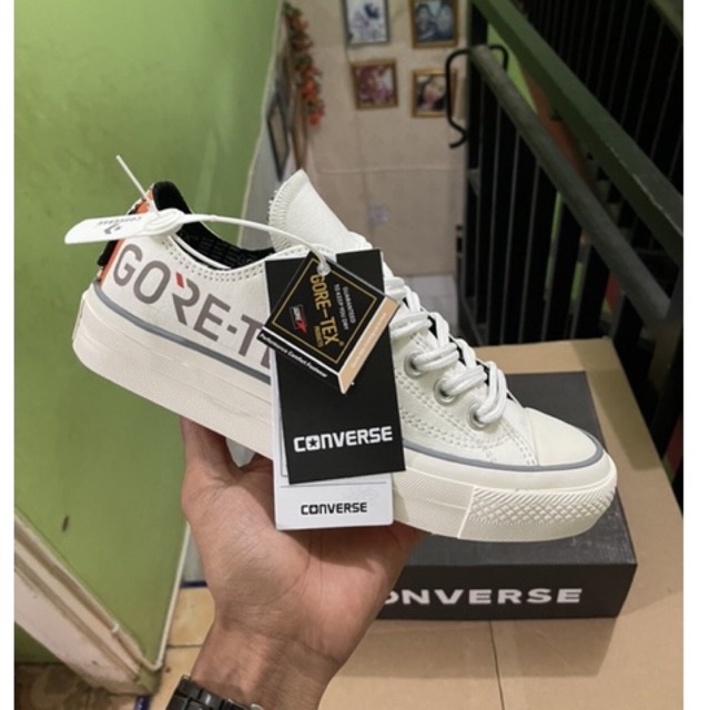 SEPATU SNEKER GORE-TEX BNIB 70s PREMIUM WHITE PRIA WANITA