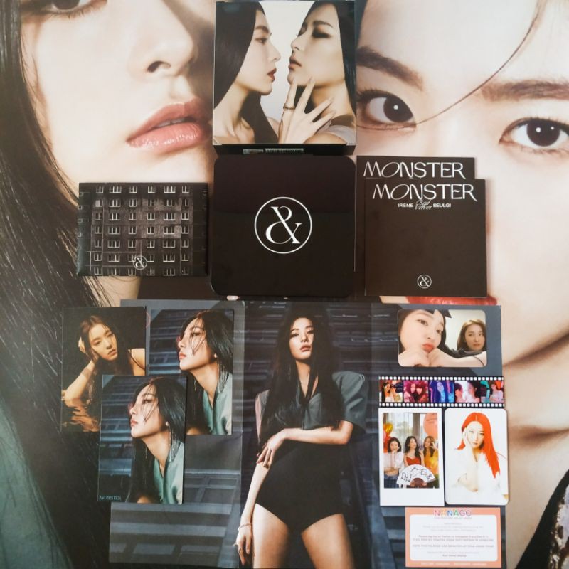 UNSEALED ALBUM RED VELVET - IRENE SEULGI [MONSTER] Top Note Ver. + PC ASEUL