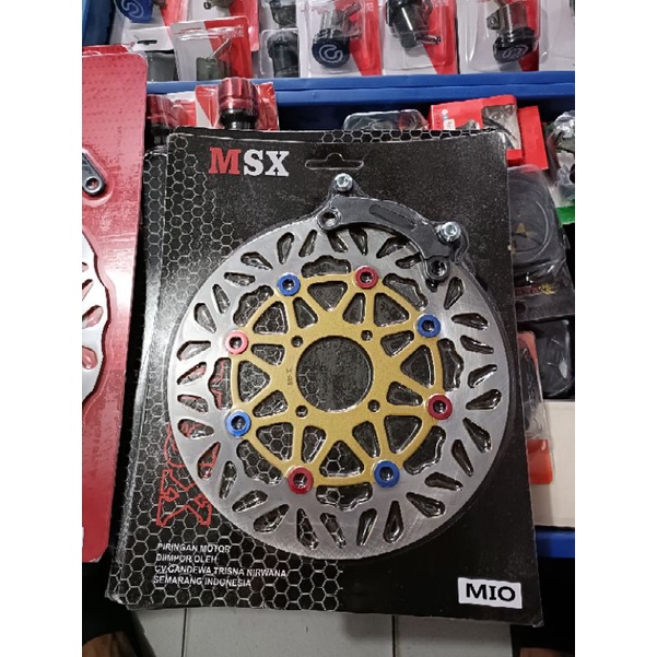 DISC DEPAN MIO XEON KARBU XEON GT125 MIO SPORTY SOUL KARBU 260 MM PIRINGAN DEPAN MIO