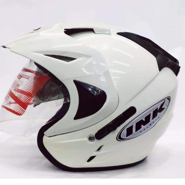 Starseller... HELM INK DOUBLE VISOR ORIGINAL MERK BMT BUSA TEBAL