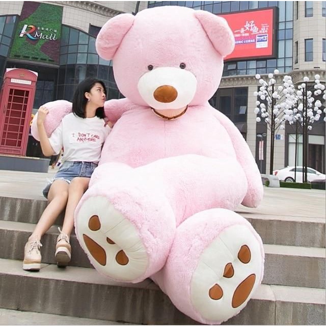 Boneka teddy bear jumbo mainan boneka super besar fluffy kualitas Import standar SNI