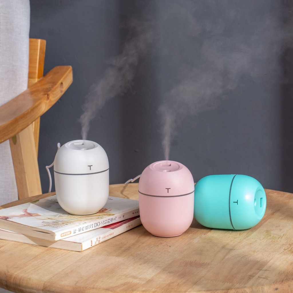 [TAFFWARE] Humidifier Aromatherapy Humidifier Tabung Ultrasonic Pewangi Ruangan Air Diffuser Purifier Oil-1