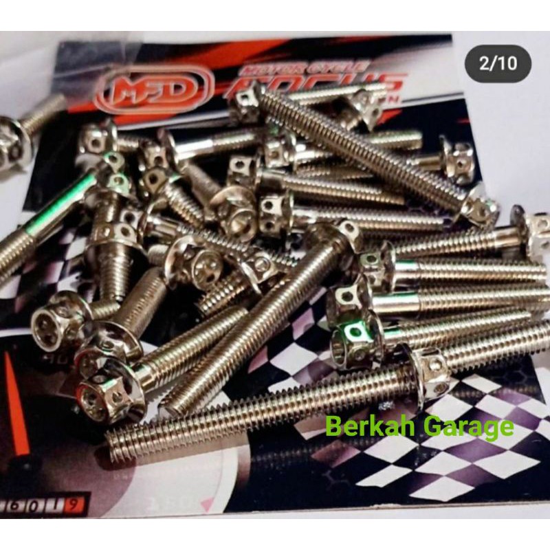 Baut Probolt Blok Rx-King Mesin Bakkalter Rx-King RX-Series Kanan Kiri Full Set