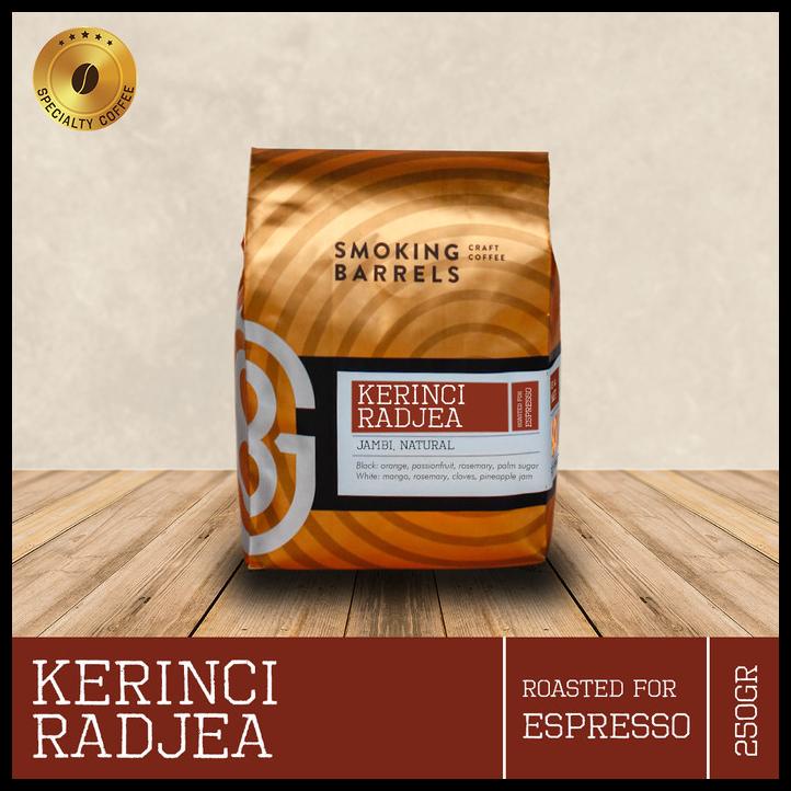 

Kerinci Radjea Natural 250Gr (Espresso Roast)