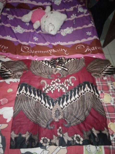 Goedankstorehrb026 Kenongo Hem Kemeja Batik Pria Lengan Panjang Katun Primis Premium Halus Mlxlxxl