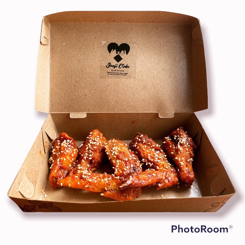

chicken wing frozen plus saus madu 500 gram