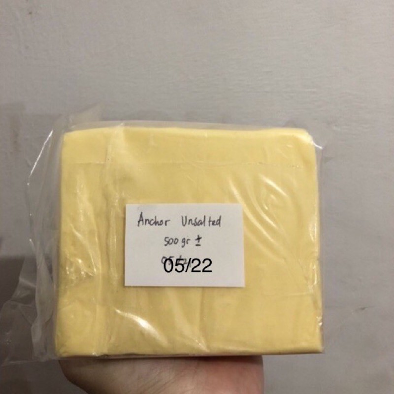 500 GR Unsalted Butter Anchor 500 gram / Butter Anchor