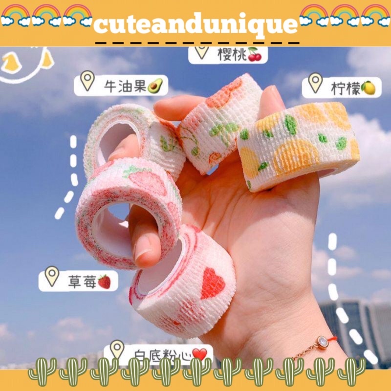 

plester pelindung jari / finger peotector tape/ pita perekat karakter lucu unik