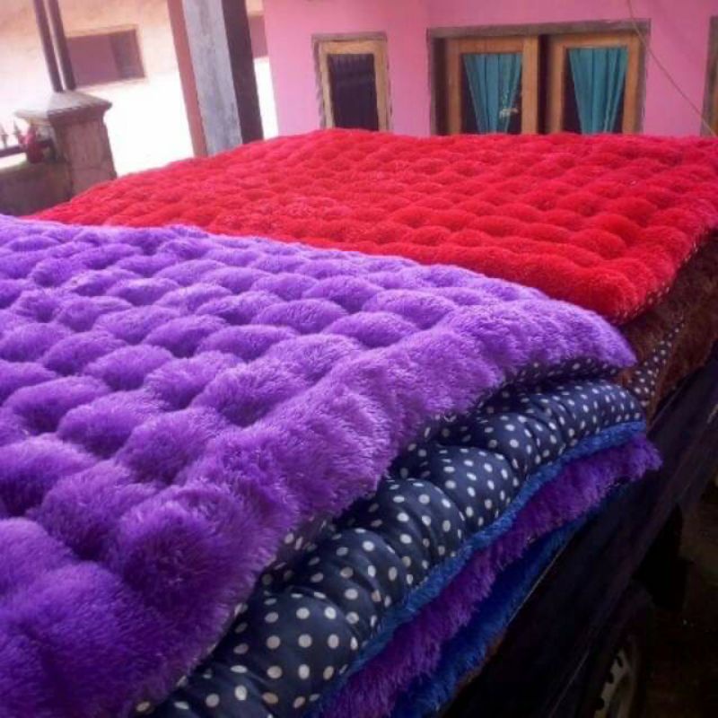 Kasur Bulu Rasfur Kasur Gender Tebal uk 180x140, 165x120 Tebal 5-8cm