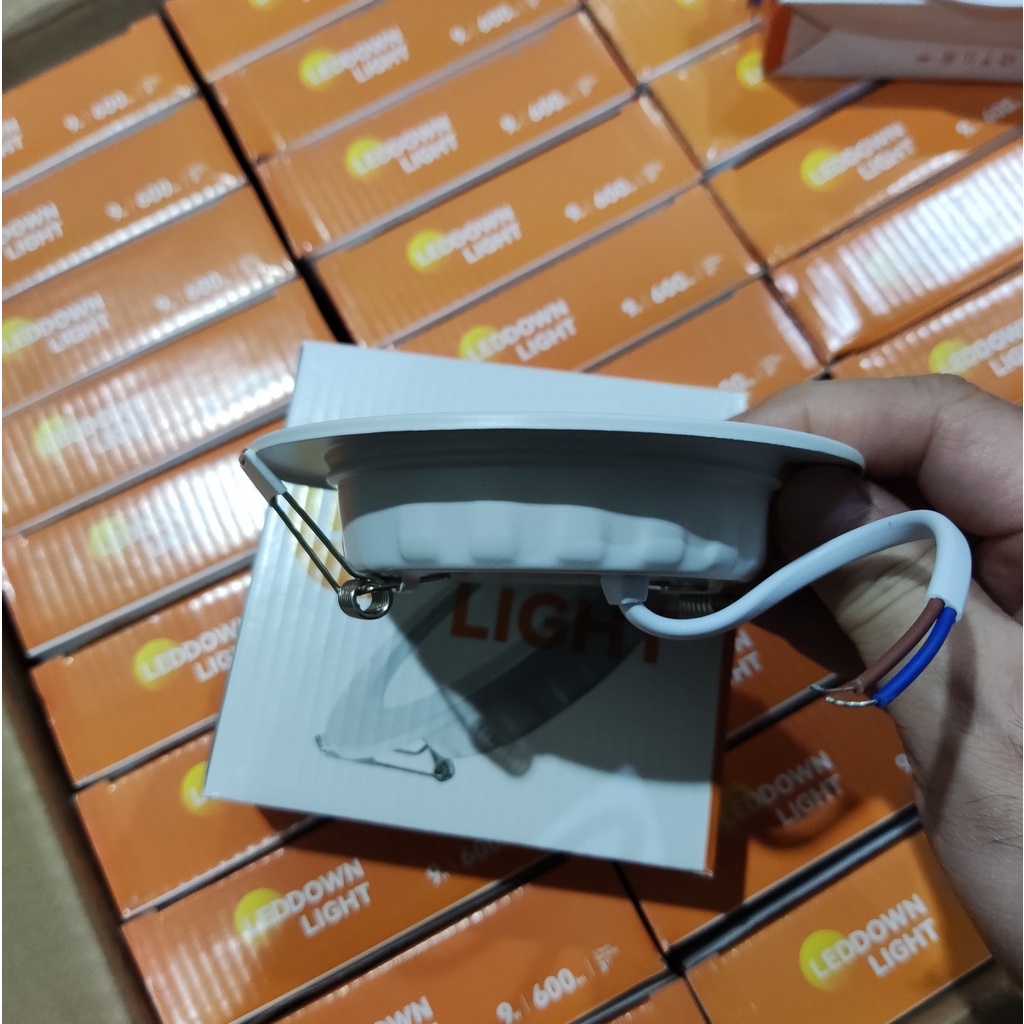 Lampu LED Downlight Tipis 9W AC 220-240 V