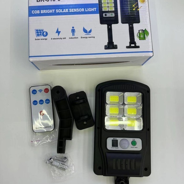 Lampu Solar LED Remote Jalan Lampu Taman Tenaga Surya LED Solar Light