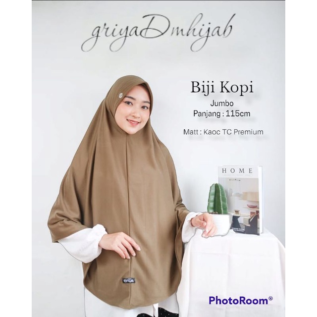 JILBAB ANTEM BORDIR DM UKURAN JUMBO