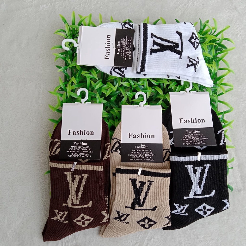 TOKO KL | Kaos kaki wanita Branded (LP) import kwalitas premium kaos kaki pendek 3/4 terlaris