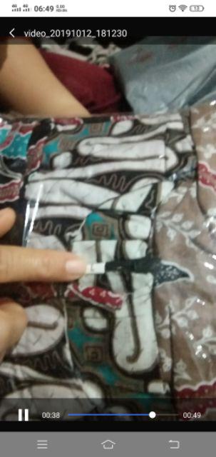 Atasan Batik Dolby Dolbi Dobby Doby Tenun Sutra Tulis Halus Katun Atbm Baron ,sarombit Atasan