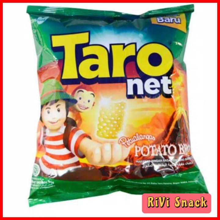 [PROMO] CHIKI TARO NET POTATO BBQ 200GR BRANDED MURAH