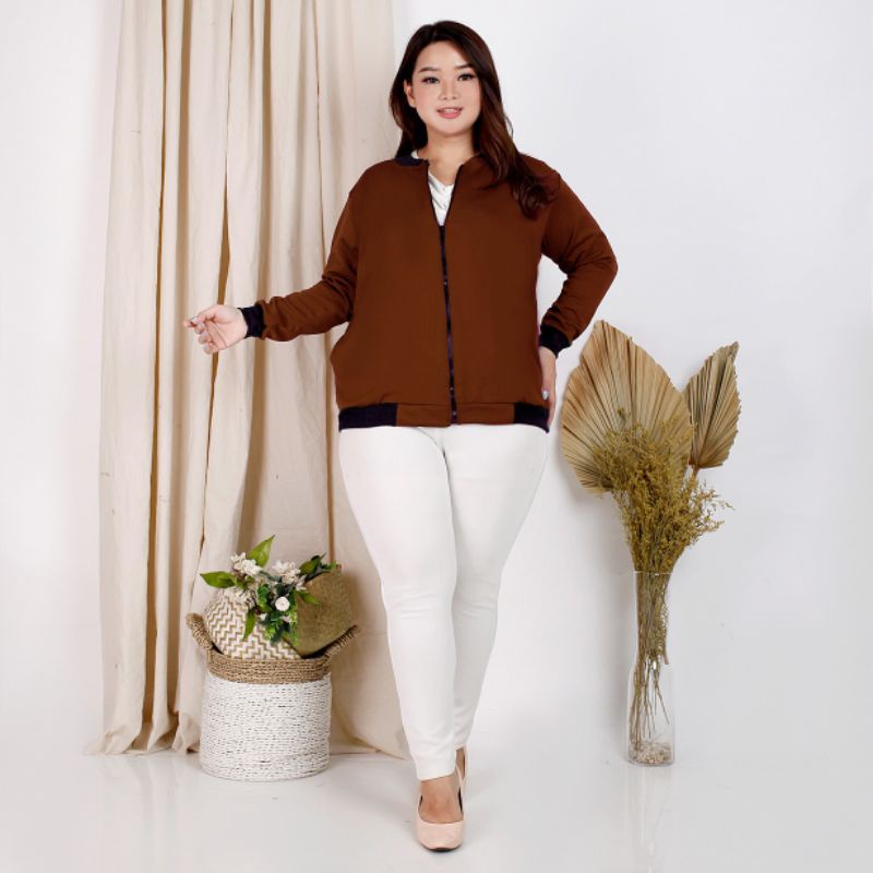 jaket bomber/jaket jumbo/jaket scuba/ld 120-140/jaket wanita/jaket bomber scuba-4