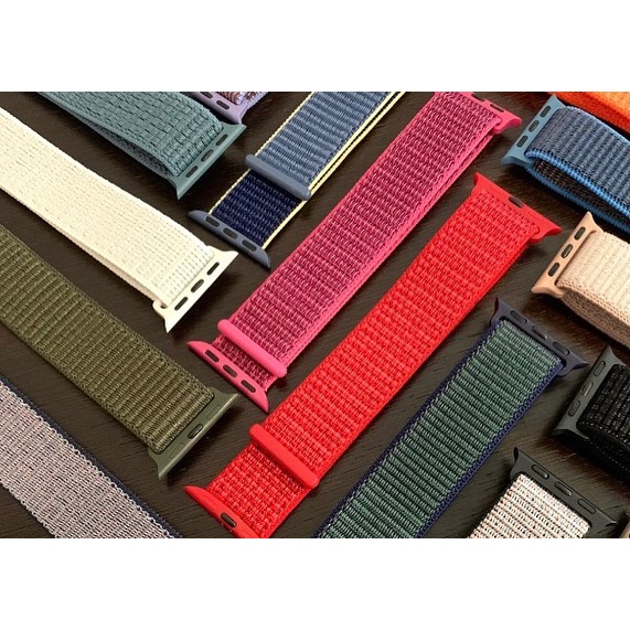 Sport loop for Apple watch Series 8 ultra 7 6/5/4/3/2/1 38MM 40MM 42MM 44MM 45MM 49MM Nylon strap