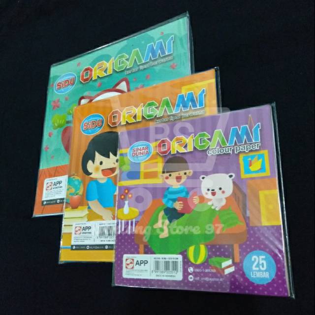 

Origami Kertas Lipat Berwarna