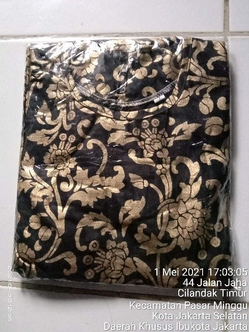 Gamis Batik Anak Perempuan Murah Berkualitas 1-12 Tahun Motif 1-4