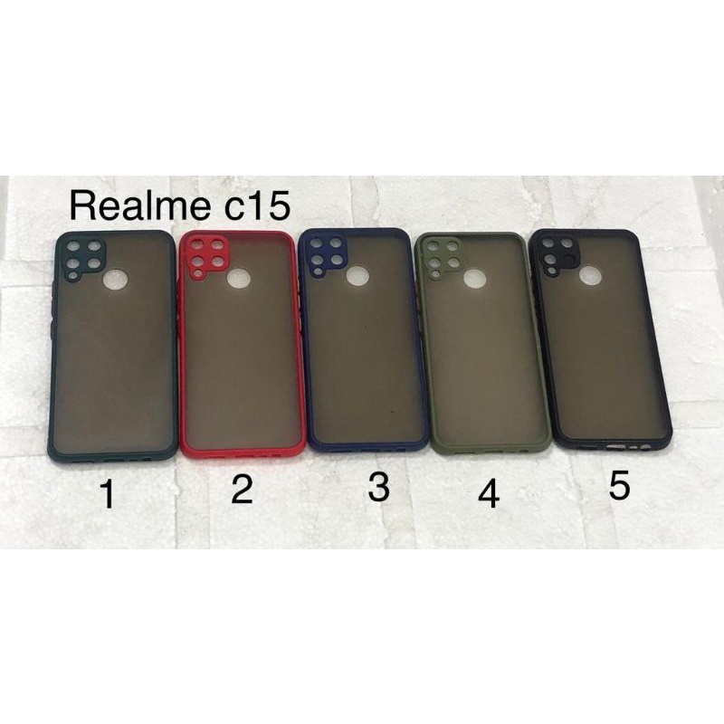 REALME C15 CASE MY CHOICE PELINDUNG CAMERA CASING SOFTCASE SILIKON